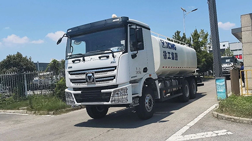 20余臺徐工灑水車再出海！這一站—>非洲塞內(nèi)加爾