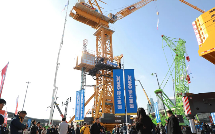 bauma CHINA 2024丨徐工塔式起重機、智能施工升降機火熱亮相